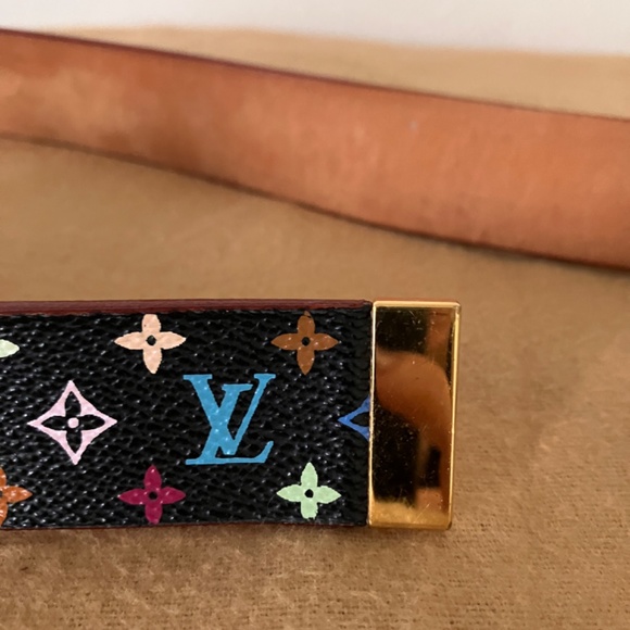 LV Black Murakami belt - Picture 6 of 11
